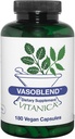Vitanica VasoBlend, Cardiovascular Support, Vegan/Vegetarian, 180 Capsules