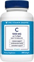 La vitamina Shoppe Vitamina C 1000MG, Fácil de Tragar, Antioxidante que soporta la salud inmune y cardiovascular (300 Softgels)
