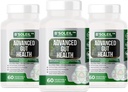 B’SoleilTM Pack of 3 Advanced Gut Health Probiotics - Pre, Pro ' Post Biotics - Natural Gastrointestinal Support - Gluten Free, Vegan " Non-GMO - 25 Billion CFU - 60 cápsulas en cada paquete