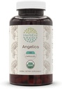 HerbEra Angelica USDA Organic 120 Capsules ← Suplemento Natural Herbal Silencio Certified Organic Vegetarian Capsules and Organic Angelica (Angelica archangelica) Dried Root (120 cápsulas)