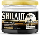 20 Gr - Shilajit Resinand Immune Support Blend Elderberry, Echinacea, Goldenseal, Chaga, Reishi y Cayenne