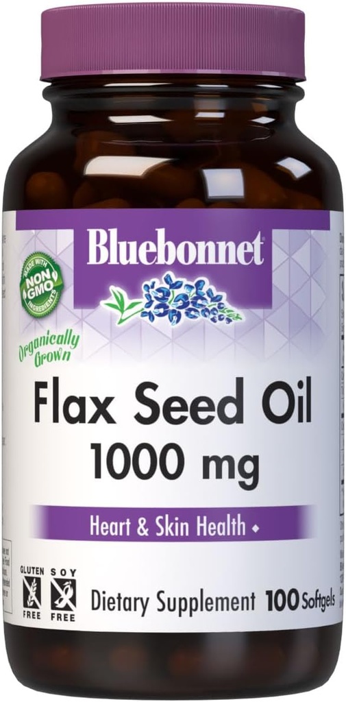 BlueBonnet Nutrición Flax Seed Oil 1000 mg