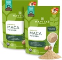 Navitas Organics Maca Powder, 16oz. (2-Pack), 181 Servings - Organic, Non-Gmo, Low Temp-Dried, Gluten-Free,Light Brown