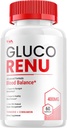 (1 Pack) Gluco Renu Suplemento, GlucoRenu Capsule - Advanced Formula Gluco Renu, GlucoRenu Maximum Strength Reseñas, 60 cápsulas