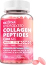 Píptidos de colágeno hidrolizado para mujeres 2000mg Forma Liposómica Tipo I, II, III, V, X para absorción óptima, Softgels multi colágeno, Suplementos de colágeno con cabello, piel y uñas Vitaminas 120 Cts