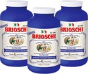Brioschi Italian Lemon Flavored Effervescent Heartburn, Upset Stomach, Acid Indigestion, 8,5 oz Bottle (Pack of 3)