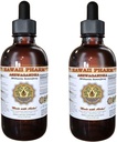 Ashwagandha Liquid Extract, Organic Ashwagandha (Conania Somnifera) Dried Root Tincture Suplemento 2x4 oz