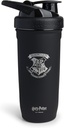 Smartshake Refuerzo Acero Inoxidable Harry Potter Hogwarts Crest Shaker Bottle (900 ML /30oz) Silencio Resistencia a la Luz Resistencia Deportiva Shaker Botella con una tapa suave ¦