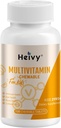 Heivy Toddlers Multivitamínicos, Niños Chewable Vitamina D3, C, Vitamina B12, B6, Vitamina A, E &amp; Zinc para Immune Support and Health, 120 Chewable Tablets