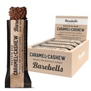 Barebells Protein Bares Caramel Anacardo - 12 Conde, 20g High Protein Treats - Chocolate Nutrition Bar con 1g Total Azúcares - On-The-Go Breakfast o Post-Workout Snack