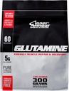 Pure Glutamine Powder – Post Workout Recovery – Muscle Growth – Immune System Function - Fast Dissolving, Flavor-Free, Vegan-Friendly Fitness Supplement - 300 gr or 60 Servings