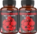 2 Packs 60 cápsulas - 11 hierbas Combinadas con Ginseng, Ashwagandha, Tribulus &amp; More.