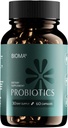 BIOMA Probióticos para la gestión de peso " Salud digestiva, 3 en 1 Gut Health Probióticos y Prebióticos/Postbióticos, Slow Release Synbiotic Probiotic Capsules for Gut Health Multi Enzyme (60 Caps)