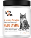 FELO LYSINE - L-Lysine Powder para gatos 300 mg (Thomas Pet Earlier), 12 oz