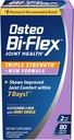 Osteo Bi-Flex Triple Strength(5) con MSM, Glucosamine Joint Health Supplement, Coated Tablets, 80 Count