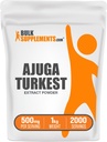 BulkSupplements.com Ajuga Turkest Extract Powder - Herbal Supplement, Ajuga Powder - Vegan &amp; Gluten Free, 500mg per Serving, 1kg (2.2 lbs) (Pack of 1)