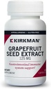 Grapefruit Seed Extract 125 mg Capsules - Hypoallergenic, 120 cuentan