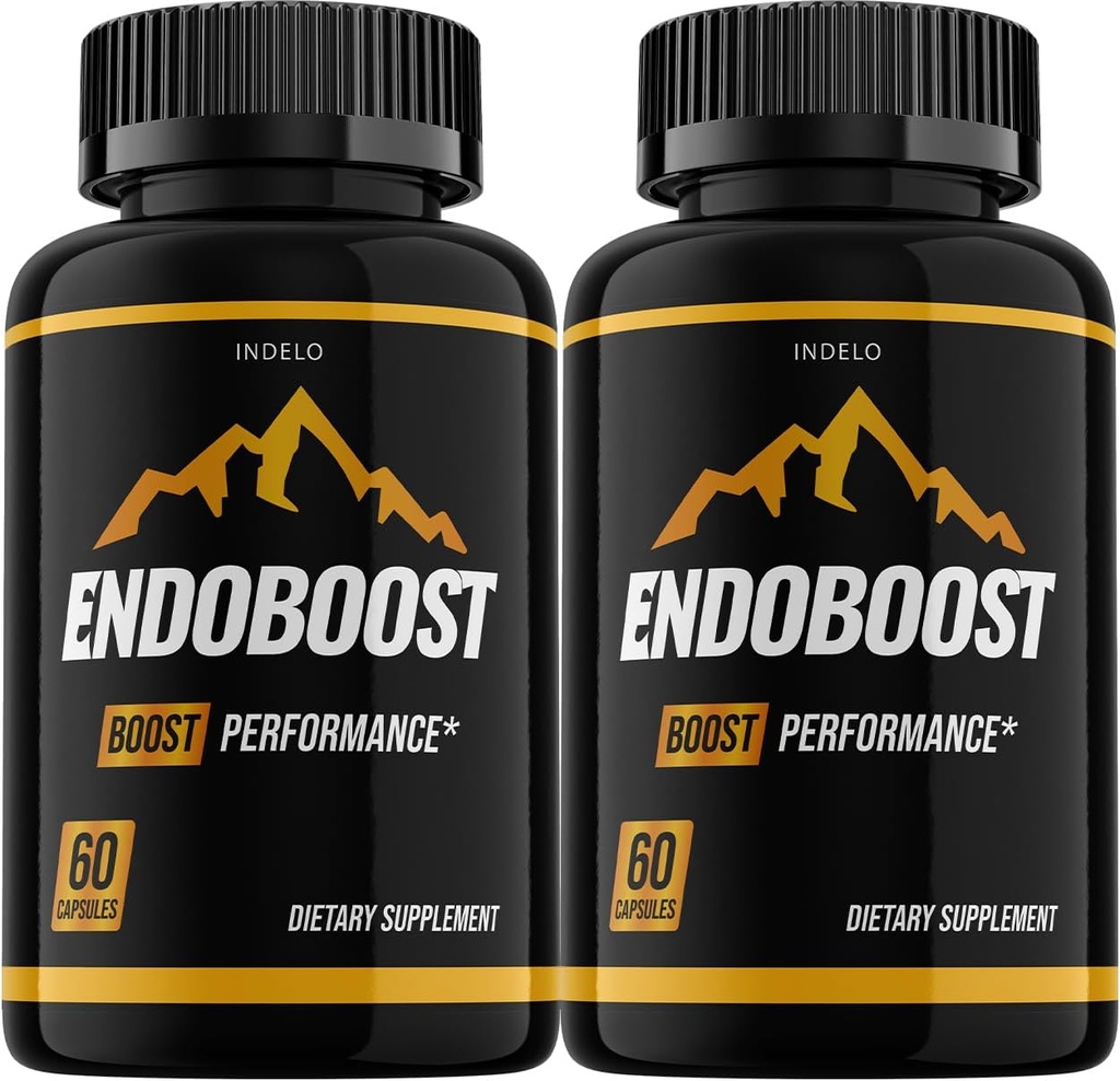 Endoboost for Men, Endo Boost Advanced Performance Supplements, Endoboost Performance, Endobost Reviews Hombre (2 Pack - 120 Capsules)