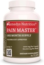 Nutrición de Remedy Dolor de Dolor Silencioso 1000mg, 60 cápsulas veganos Suplemento dietético de Herbal