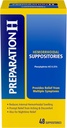PREPARACIÓN H Hemorrhoid Symptom Treatment Suppositories, Burning, Itching and Discomfort Relief (48 Conde)