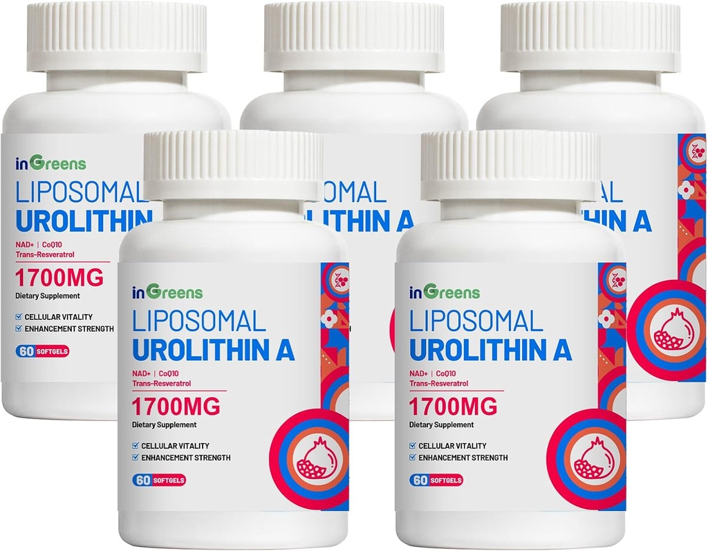 Urolithin A Suplemento 1700mg 5Pack