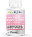 Apoyo al equilibrio hormonal de mujeres - Suplemento herbal para la menopausia, la salud hormonal y reproductiva - Suplementos no transgénicos con isoflavonas de soja, cohosh negro, dong Quai - 60 cápsulas