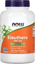 Eleuthero 500mg Ahora Comida 250 cápsulas