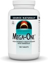 Fuente Naturales Mega-One Muti-Vitamin con Minerales, No Hierro - 180 Tabletas