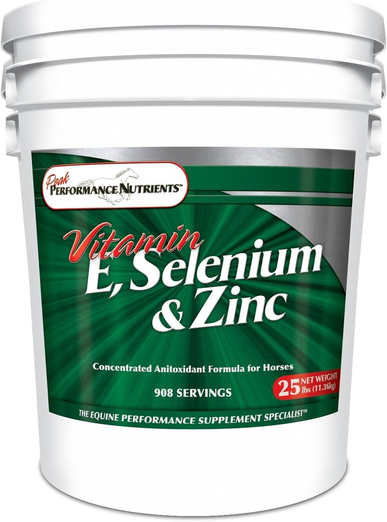 Vitamina E, selenio y zinc 25 LB
