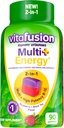 Vitafusion Multi + Energía* Gummy Vitaminas, Contiene vitaminas B para proporcionar energía Metabolismo Apoyo*, 90 Cuenta