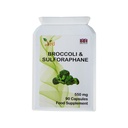 Ved Broccoli Sulforaphane, Broccoli Powder Rico en vitaminas y minerales, 550 mg 90 cápsulas (45 días suministros)