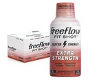 Freeflow Fit, Extra Strength Energy Shot, Fruit Punch (2 Ounce Shot, Pack of 12) - 150 mg de Caffeine Per Shot, Zero Calorie, Zero Sugar Energy Shot...
