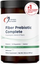 Diseños para Prebiótico de Fibra de Salud Completo - 12 Digestivo Fiber Blend Powder Suplemento w/Psyllium Husk, Flax + Apple Pectin - Prebiótico Gut Support, Unflavored + Unsweetened (30 Servings / 300g)
