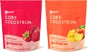 Equip Foods Core Colostrum Gummies - Delicious and Convenient - 1g Ultra-Premium Grass Colostrum Por Serving - Gut Health, Immunity, Hair and Skin (Pack of 1, Peach Mango & Raspberry)