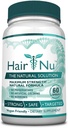 Natural Hair Growth Solution / Dietary Supplement, 1 Bottle – 60 Capsules