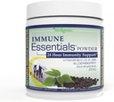Wellgenix Immune Essentials - Multivitamin Powder for Men, Women & Kids - Vegan Supplement with Vitamins C, D Elderberry Zinc, Echinacea for Toddler, Kid & Adult - 7.57g (Raspberry Lemonade)
