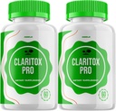 (2 Pack) Claritox Pro for Vertigo Capsules, Claritox Pro for Vertigo Reviews, ClaritoxPro for Vertigo Support Suplemento Maximum Strength Nootropic Formula Pills Claritox Pro for Memory (120 cápsulas)