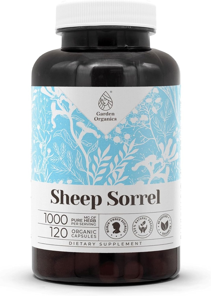 Dolor de oveja 120 cápsulas TENIDO Suplementos dietéticos herbarios de alta potencia ← Hecho con cápsulas vegetales y dolor de oveja (Rumex Acetosella) Herb seco (120 Conde)