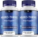 Neuro Thrive Brain Supplement Capsules – NeuroThrive Pills, Neuro Thrive Cognitive Support and Reviews, 120 Capsules