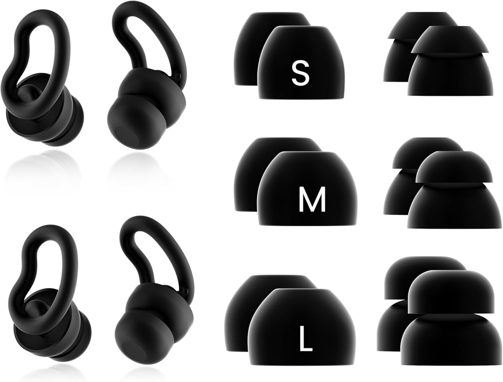 Reusable Soft Silicone Ear Plugs