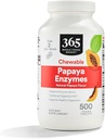 365 por Whole Foods Market, Papaya Enzymes, 500 Chews