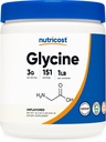 Nutricost Glycine Powder 1lb - Non-GMO, Gluten Free