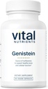 Vital Nutrients Genistein ANTE Easi Absorbed Isoflavones for Bone Health Support* Silencio Vegan Supplement TEN Gluten and Dairy Free ← Non-GMO ← 60 Capsules