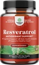 Suplemento de Resveratrol Juvenil - Resveratrol Capsules con AMPK Activador para Salud Celular & Vitalidad - AMPK Metabólica Activador para Metabolismo Boost " Eficiencia Celular - 60 Cuenta
