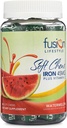 Suplemento de hierro para mujeres y hombres, Watermelon Flavored Iron Soft Chew Plus Vitamina C para la deficiencia de hierro y la anemia, 1 mes de suministro, 30 cuenta