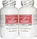 Ecological Formulas Vitamin C from Tapioca for Sensitive Stomachs Convenient 2-Pack