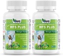 America Medic &amp; Science WFS Plus Fertility Supplements for Women (90 Capsules) Supports Ovulatory Health ← Natural Preconception Vitaminas, Reproductive Aid, with D-Chiro Inositol, DHA (Pack of 2)