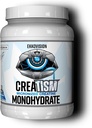 Ekkovision Creatine Monohydrate Powder, Micronized, Puckin' Blue Razz, Pre Workout &amp; Post Workout Suplemento para Hombres &amp; Mujeres, Energy Support, Easy to Mix in Shakes, Smoothies & Beverages, 100 Servings