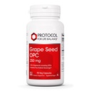 PROTOCOL FOR LIFE BALANCE Grape Seed OPC - 250mg - 90% Polyphenols - with Rutin & Amla Fruit Extract - Grape Seed Capsule - Non-GMO & Kosher - 90 Veg Caps