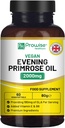 Vegan Evening Primrose Oil 2000mg with Vitamin E &amp; B6 – 60 Vegan Softgels sometida Pure Cold Pressed I 180mg GLA per Capsule I Women's Health I Premium Quality I by Prowise Healthcare